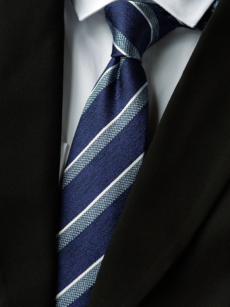 Corbata de seda de alta calidad, ropa formal de hombre, moda casual, estilo coreano, novio profesional, matrimonio, gris retro británico image 25