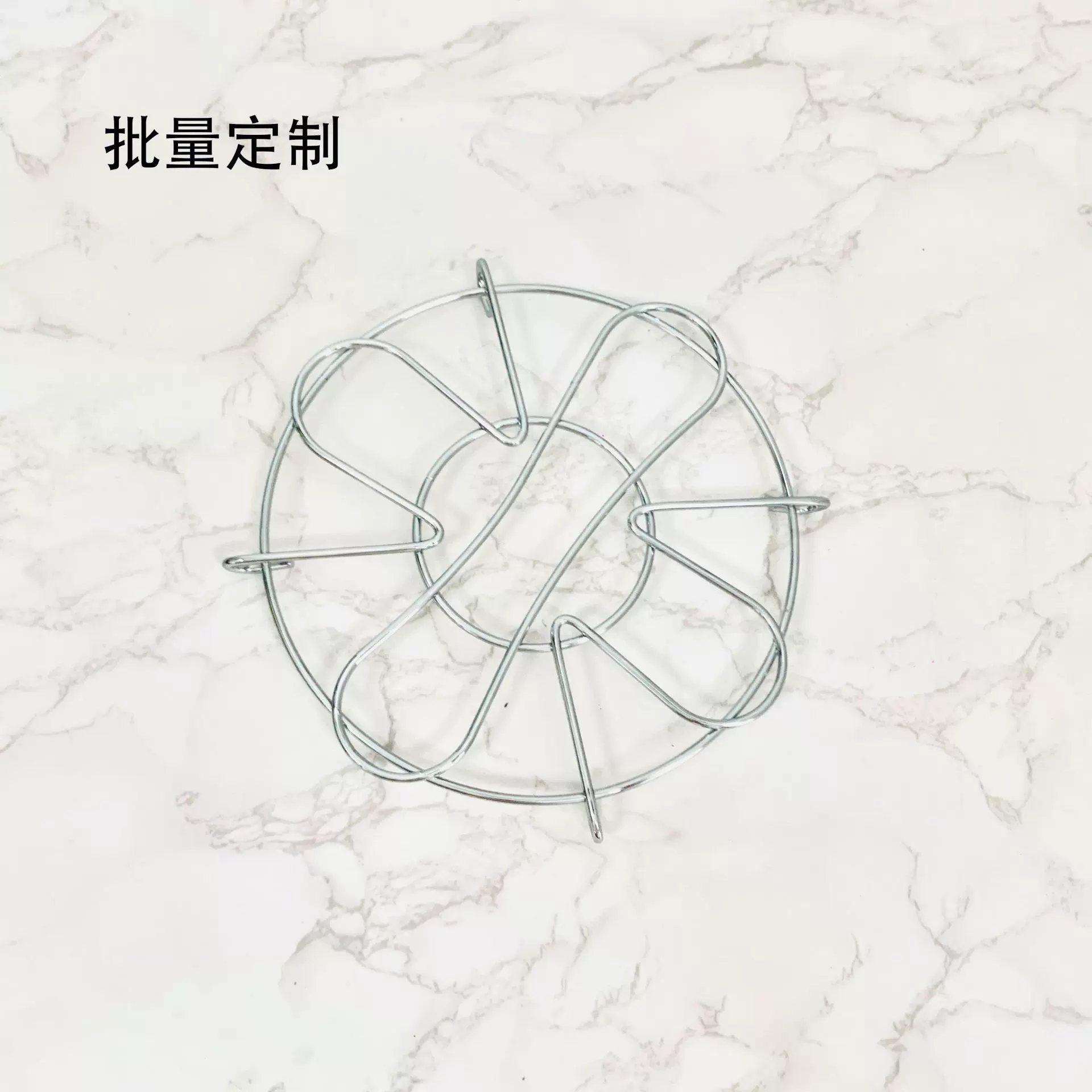 跨境外贸定制不锈钢多功能砂锅置物架餐厅厨房锅垫隔热隔水垫