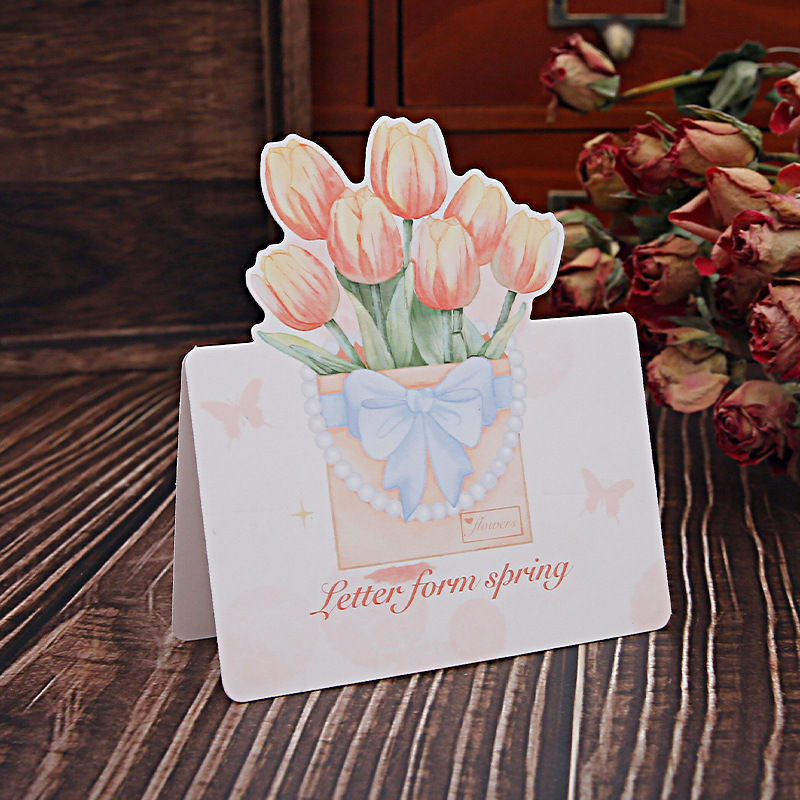 Día de San Valentín ramo tarjeta acuarela ins tarjeta de viento tarjeta postal Qixi día de la madre 38.520 Día de San Valentín