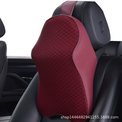 Foam Headrest, Headrest - wine-red-headrest