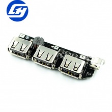 3USB �Ƅ��Դ�·�� 5V2.1A����ģ�K/DIY��늌��·/18650�늳�