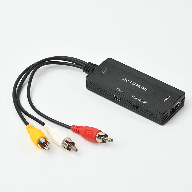 Manufacturer's AV to HDMI Converter High-Definition 1080P Video Adapter AV TO HDMI Adapter AV Cable