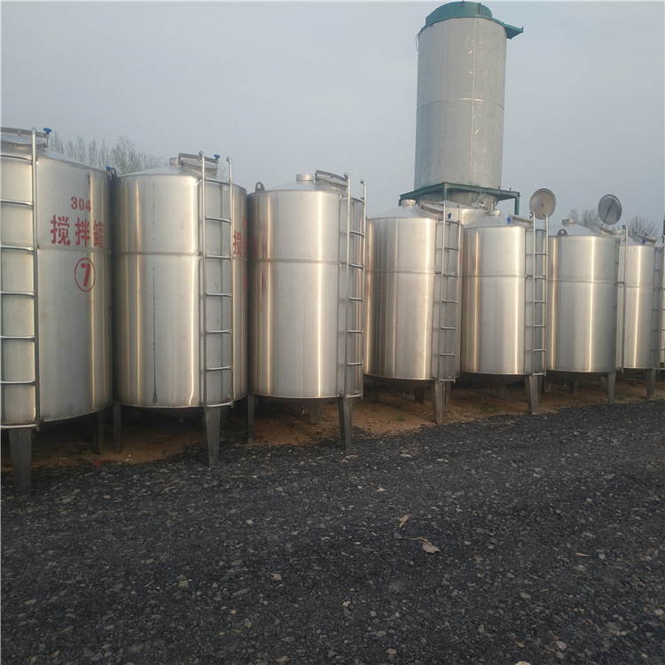 转让二手储罐 二手不锈钢储罐 二手10立方卧式储存罐