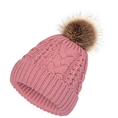 Women's Cute Solid Color Pom Poms Eaveless Wool Cap display picture 1