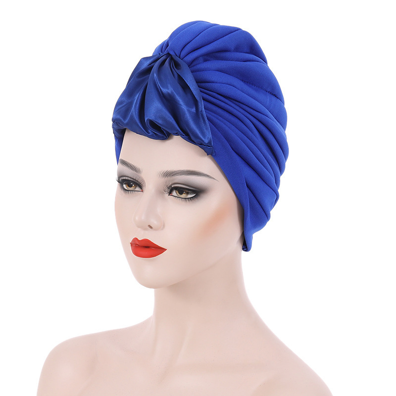 Muslim hat Air layer color butyl bract cap African turban cap_viptrois.com