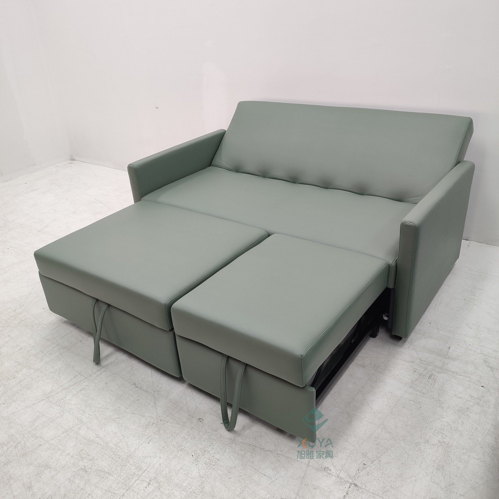 Dual trailers pequeño tipo de casa sofá funcional sala de estar apartamento moderno simple viento antisucio tecnología de tela lavable sofá cama
