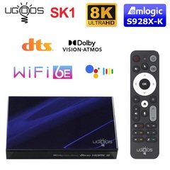 UGOOS SK1 TVBOX Amlogic S928X-Kアンドロイド11.0 WiFi6 BT5.2