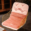 Cute Face -to -face Animal Consecutions Cushion Office Office Jiuzheng Chair Cushion Back Cushioning Cushioning Cushion Steak