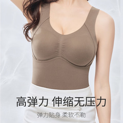 新商品の保温ベストは下着のシルクを着ないでください。