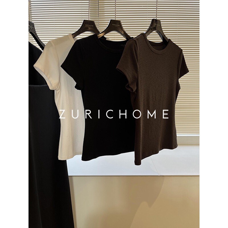 A Must-Have T-Shirt for Everyone: Modal Feel, Soft and Skin-Friendly, High Elasticity, Slim Fit, Three-Color Short-Sleeve T-Shirt A Must-Have T-Shirt for Everyone: Modal Feel, Soft and Skin-Friendly, High Elasticity, Slim Fit, Three-Color Short-Sleeve T-Shirt