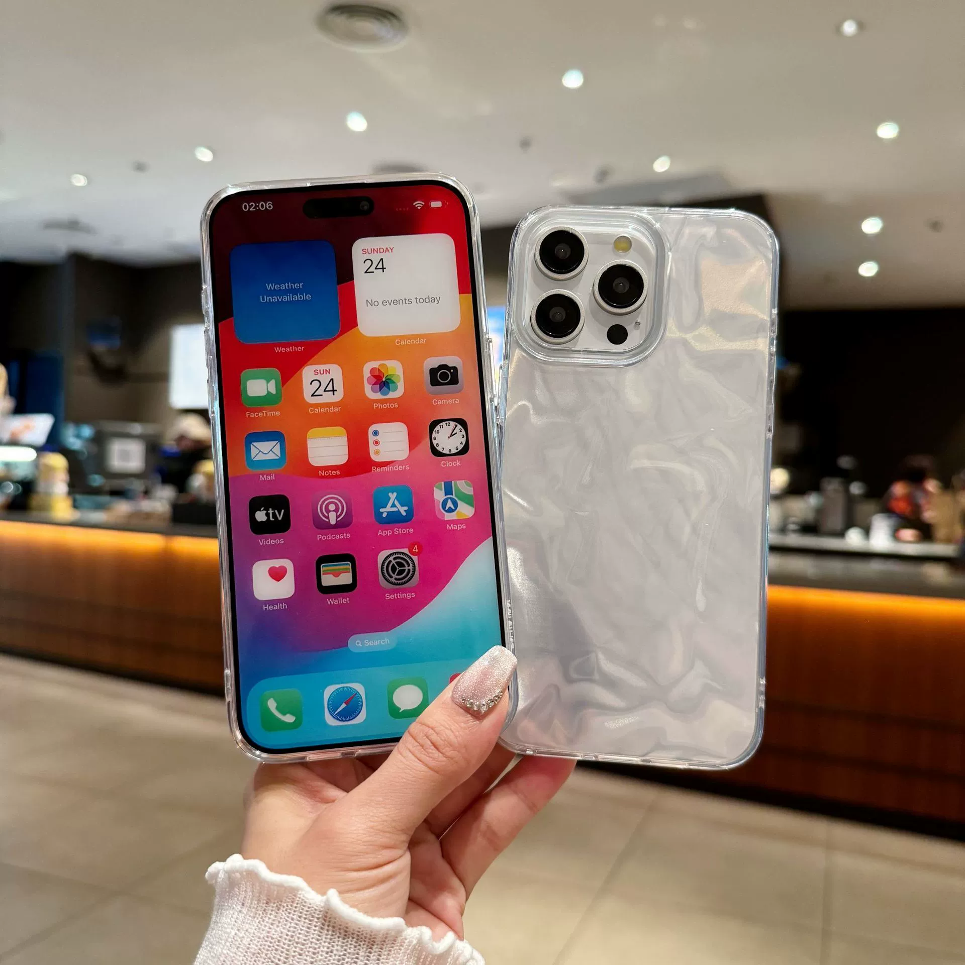 Совместимый с iPhone 17 Apple чехол с рисунком, iphone, защита от падений