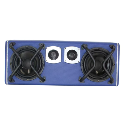 Car Subwoofer High-Power Professional Modified Active Trunk-Mounted 10inch Car Audio System with Dual 10-Inch Speakers