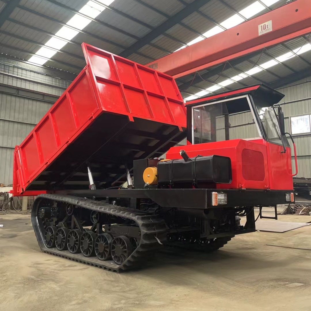 全地形履带运输车8吨10吨拉沙石农用工程爬坡大型爬山虎 履带车