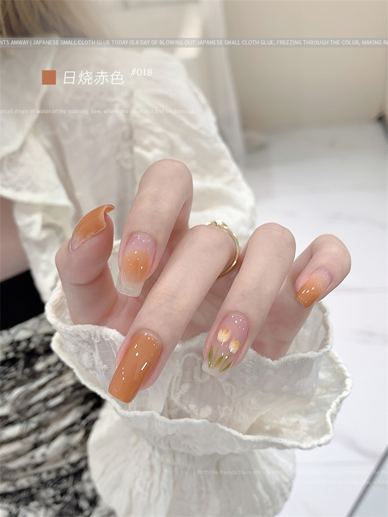 KaSi fototerapia Esmalte de uñas pegamento 2023 nueva primavera y el verano popular blanco lechoso nude rojo cereza salón especial