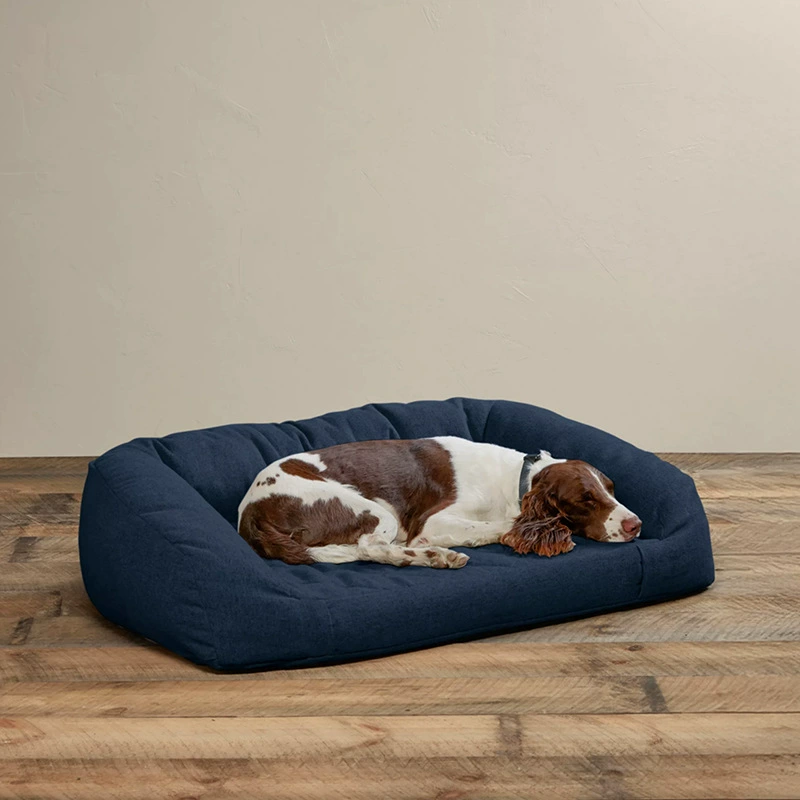 Лежанка для собак из пены с эффектом памяти, диван для собак из пены с эффектом памяти