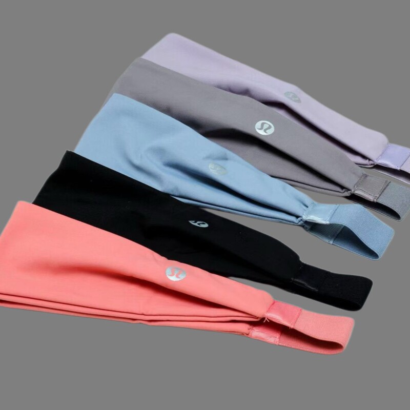 Cross-Border Lulu Wide Headband Hot-Selling High-Elasticity Lulu Sports Headband Sports Headscarf Unisex Yoga Fitness Headband Cross-Border Lulu Wide Headband Hot-Selling High-Elasticity Lulu Sports Headband Sports Headscarf Unisex Yoga Fitness Headband