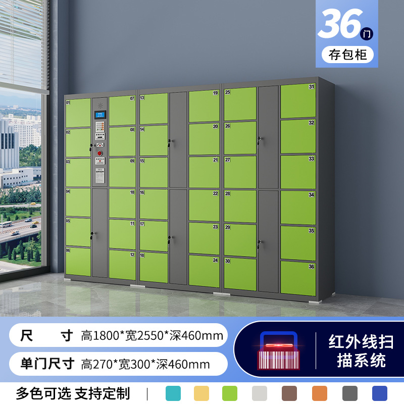 36-door barcode system