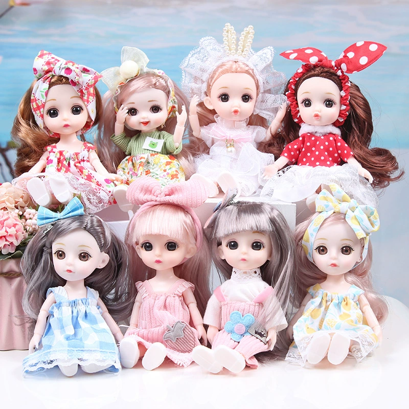 Doll, toy plastic, gift box for dressing up, set