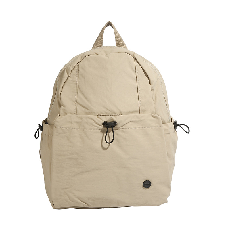 Mochila escolar de gran capacidad para estudiantes de primaria, color sólido simple, mochila casual ligera para niños y niñas 2025 nueva mochila para niños