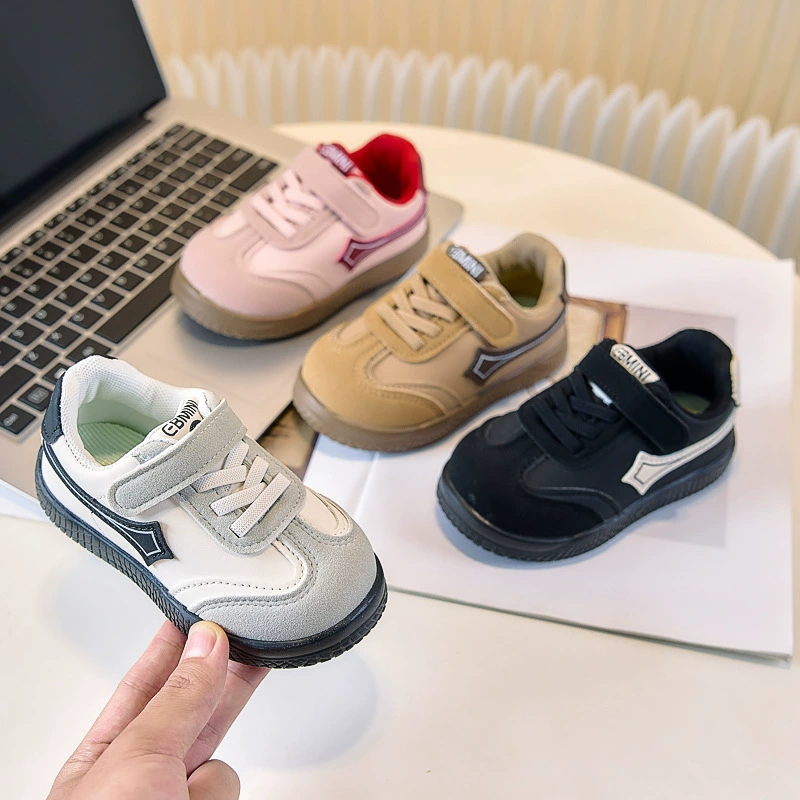 Детская обувь для путешествий, новая осенняя спортивная обувь, обувь для девочек 1-6 лет, кожаные кроссовки для мальчиков, дропшиппинг