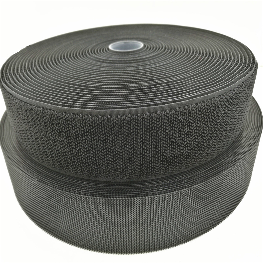 数据线理线带粘扣带厂家批发彩色魔术贴扎带黑色加厚自粘服装辅料