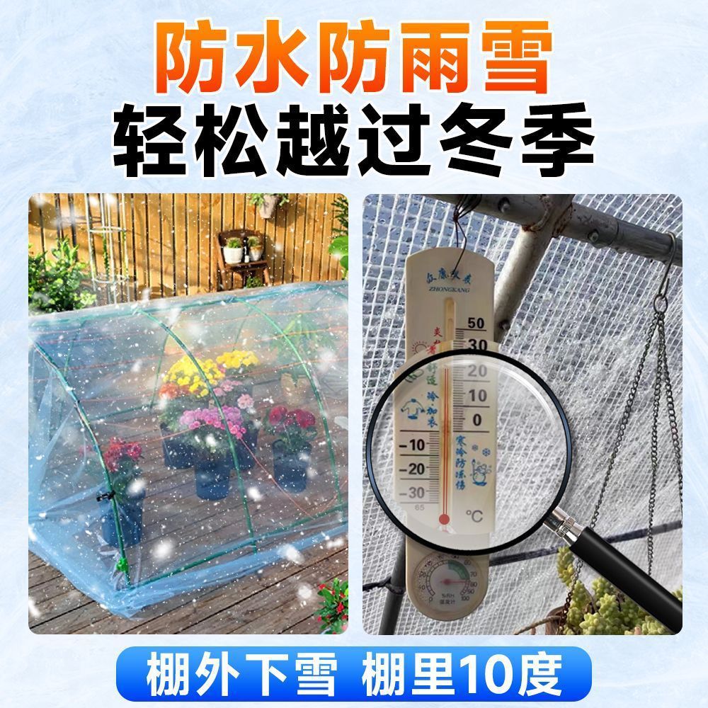 겨울 야외 꽃 방 단열 창고 안뜰 야외 녹색 식물 꽃 온실 야채 온실 온실 꽃 창고 가구