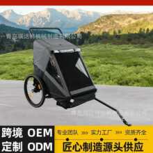 儿童拖车自行车拉车手推车婴儿车3合1户外露营骑行欧洲亚马逊