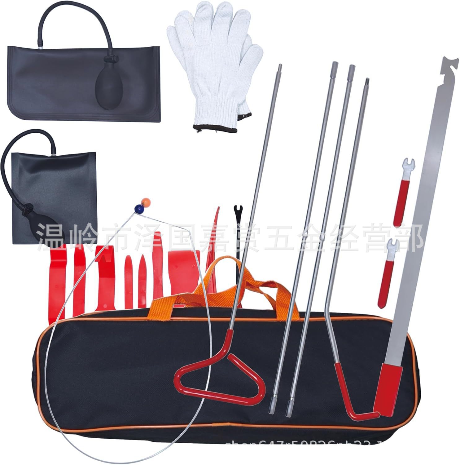Car Door Repair Tools, Long-Distance Door Tools, Complete Set of Hooks, Professional Universal Repair Airbag