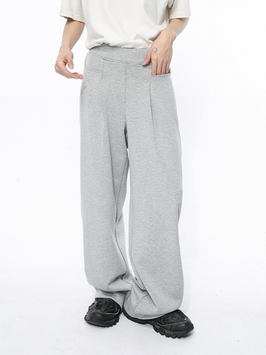 Mtlclothes ropa de Hombre | 2024 primavera nuevo estilo coreano simple suéter de color sólido de alta calidad chaqueta traje casual