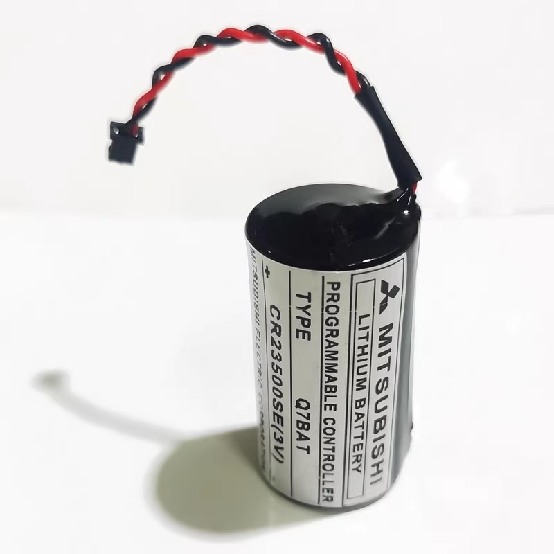 适用于三菱mitsubishi Q7BAT CR23500SE(3V) 三菱Q系列锂电池
