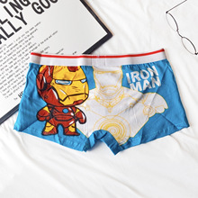 2025新款男士内裤纯棉性感情趣可爱印花卡通宽松低腰学生平角内裤