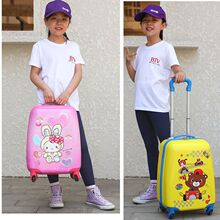 儿童拉杆箱可爱卡通行李箱16寸18寸专定 制四轮托箱旅男孩女孩学