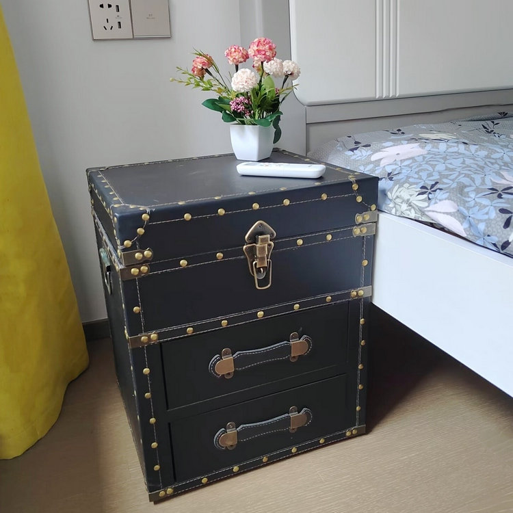 New Foreign Trade Personality Hotel Dining Room Coffee Table Table Side Cabinet Corner Cabinet Storage Bucket Cabinet Mediterranean Seat Cabinet