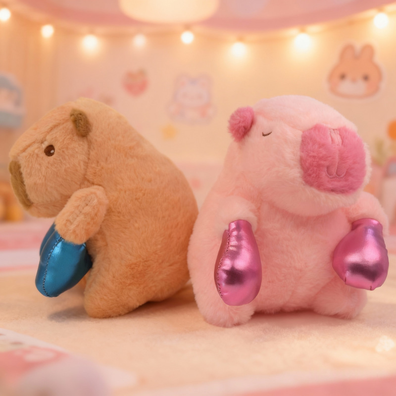 Boutique capibara agarra muñeca juguetes de peluche boda arrojar muñecas de delfín movibles al por mayor transfronterizo