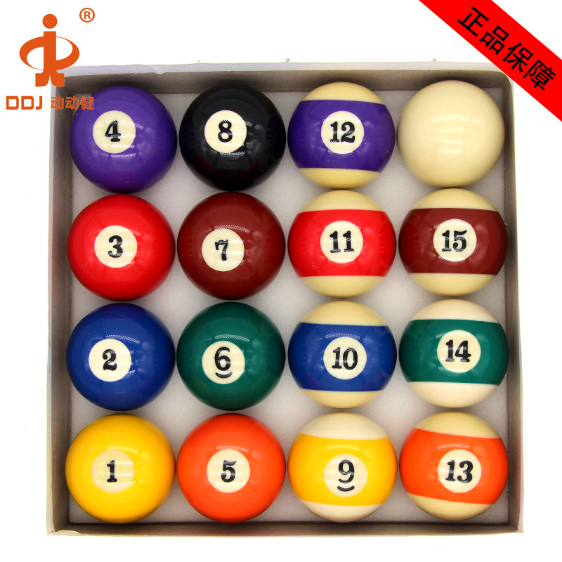 Accesorios dinámicos de la tabla de billar del culturismo billar estándar del color de la bola 16 25/32/38/42/57m