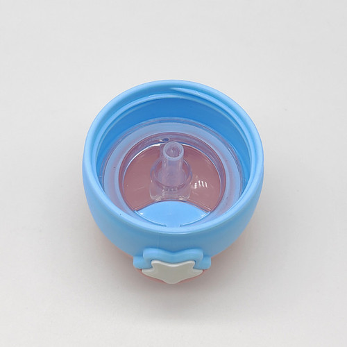 Transparent star lid children's thermos bottle star cup lid straw lid water cup with straw lid universal accessory