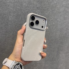 适用iPhone17ProMax法兰绒磁吸手机壳苹果16全包防摔17 Air保护套