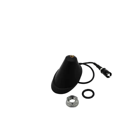 radio antenna with base, vehicle antenna