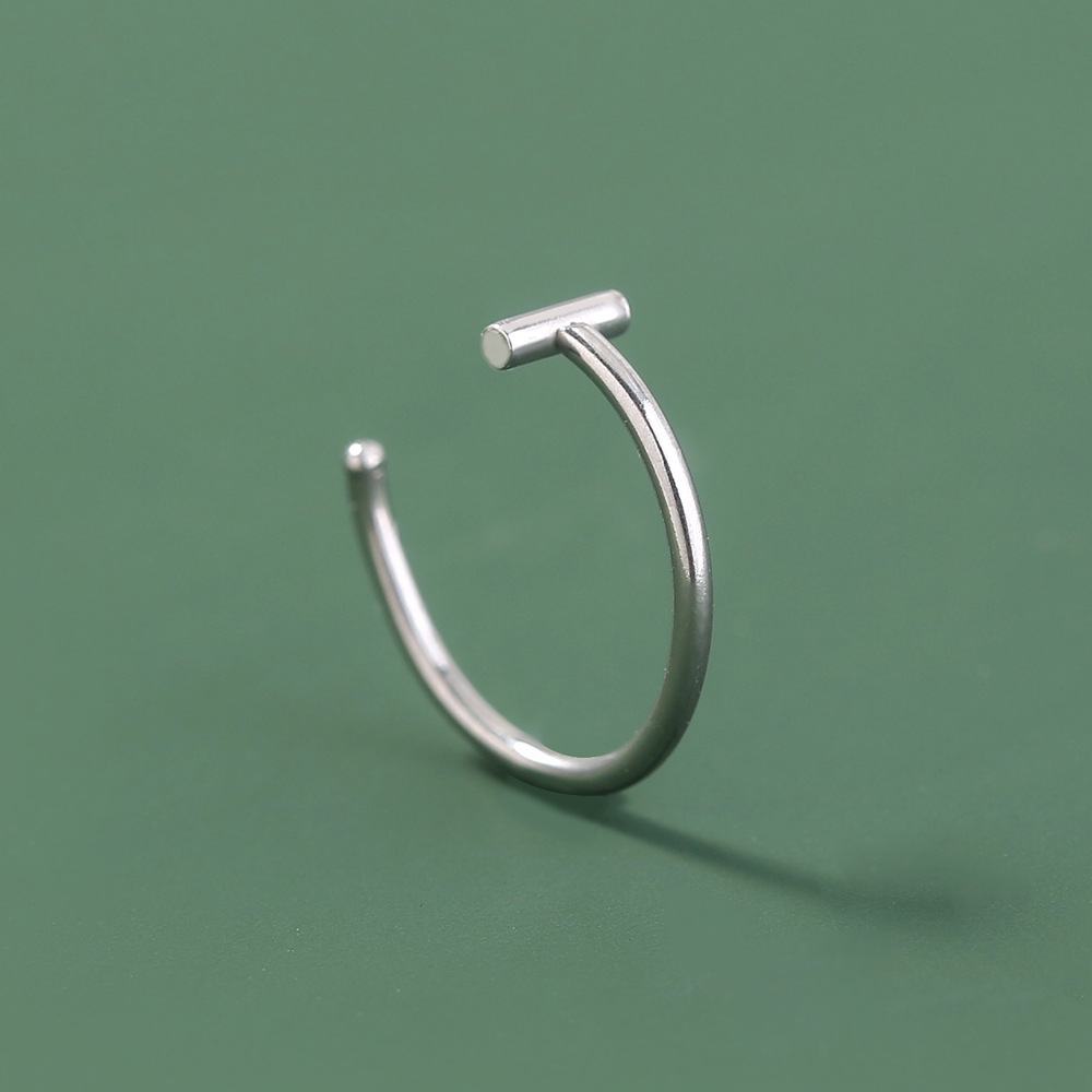 personality exaggerated nose nail with ball piercing stainless steel lip ring lip nail piercing acce