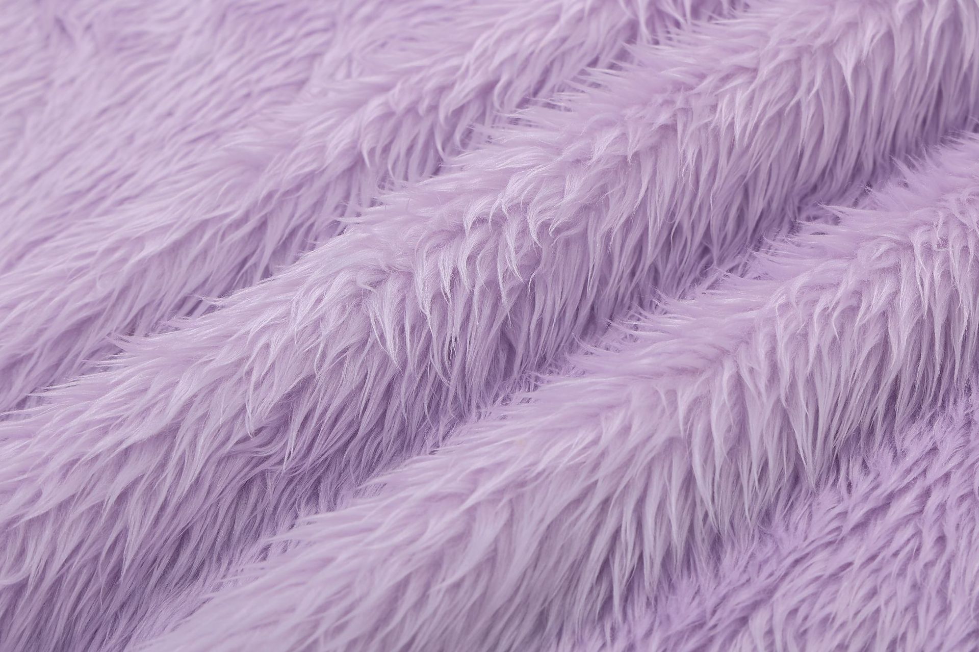 現物の3cm洗水ウサギの毛のローラー93色のおもちゃの服装の家庭用紡績の靴の材料の人造の長い毛の生えた生地の落水した毛