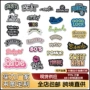 热销英文跨境刺绣补丁贴