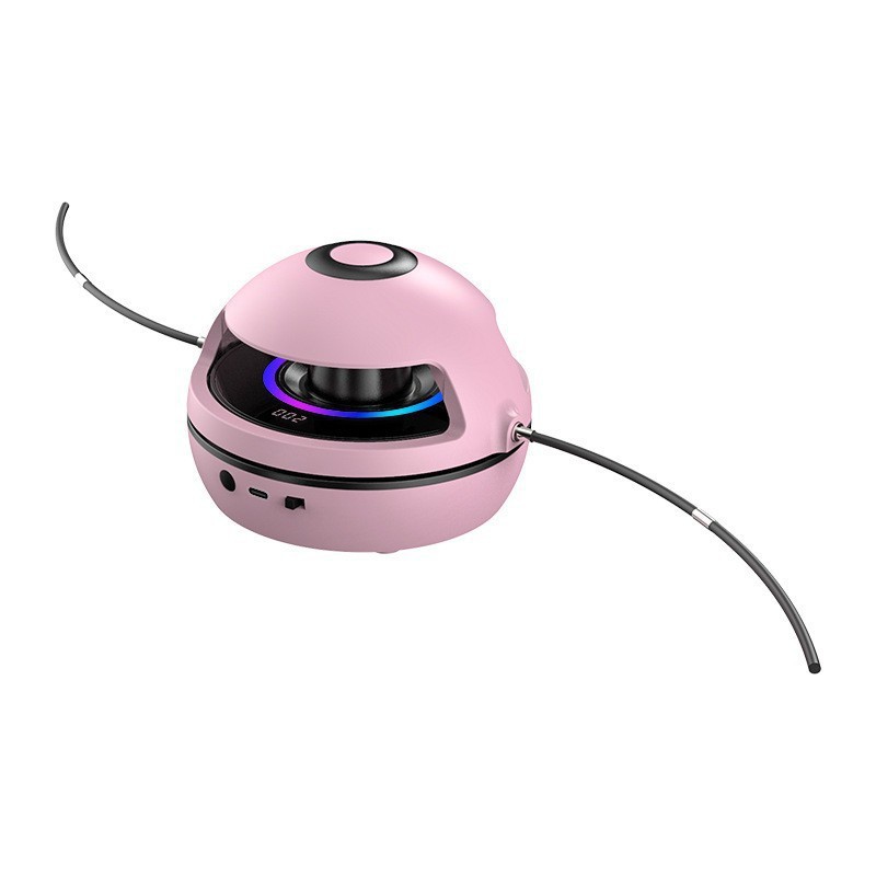 002 pink (with breathing light and bluetooth music)