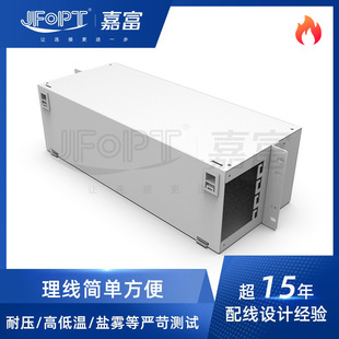 Data Center 19inch Rack-Mounted Fiber Storage Unit Cold-Rolled Steel Sheet Forming Height 3U Chassis Distribution Box Customization