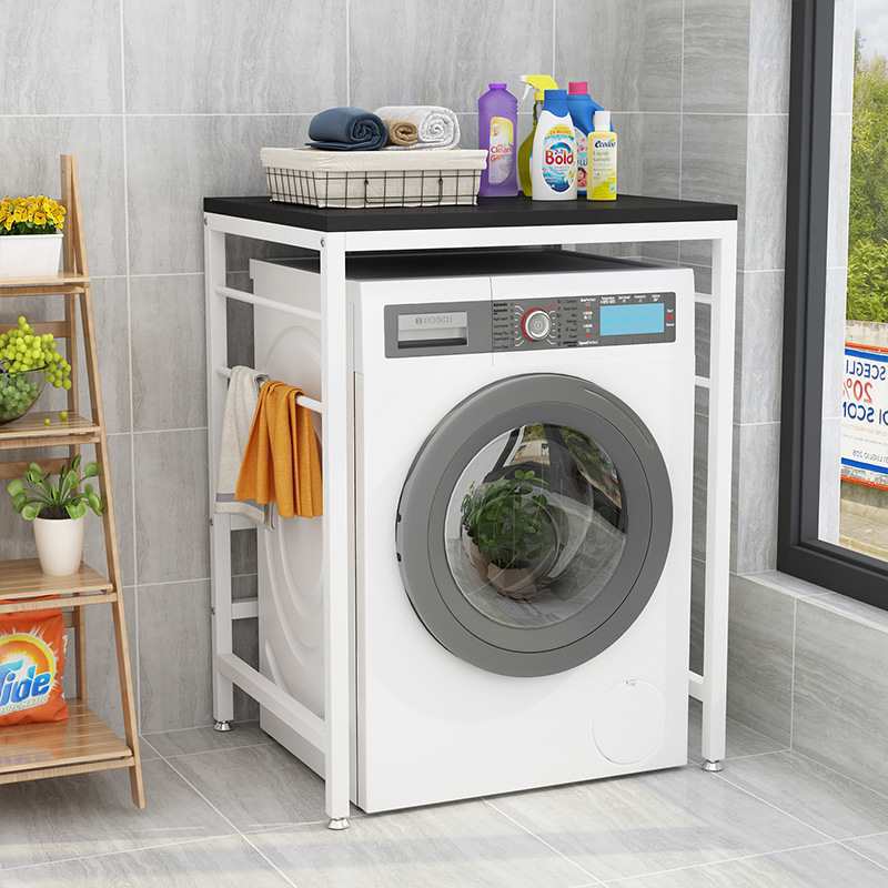 흰색 프레임 + 가드 레일이없는 블랙