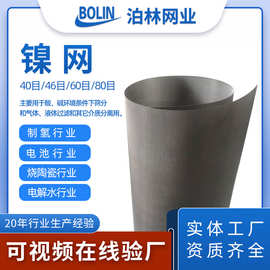 源头工厂电解制氢镍网工业用纯镍编织网10-400目电极集流Ni6镍网