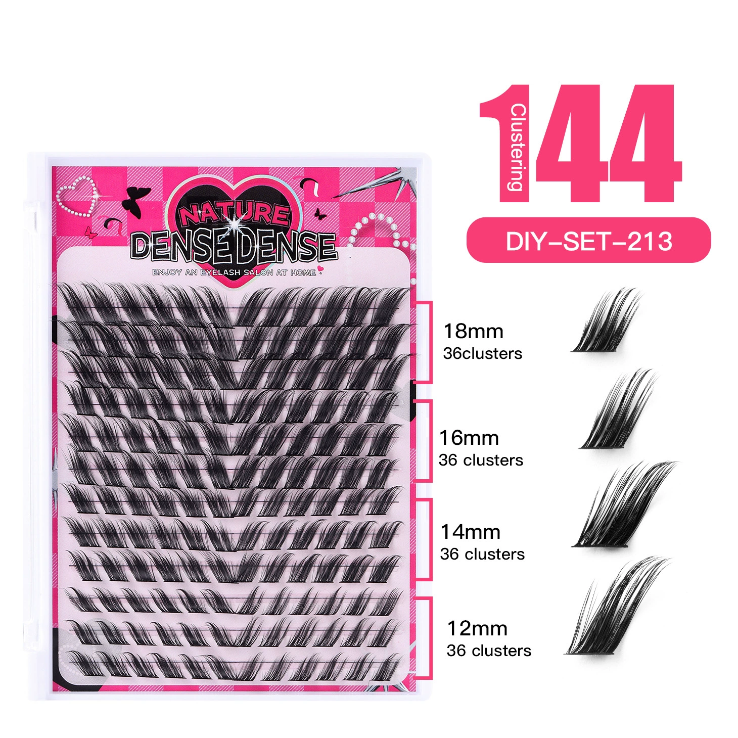 (Cross-border trading), false eyelashes, long set for eyelashes, new collection