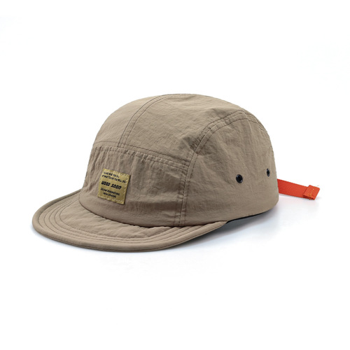 Japanese short-brim duckbill cap  new retro five-piece hat unisex fashion brand baseball cap women's quick-drying fabric hat