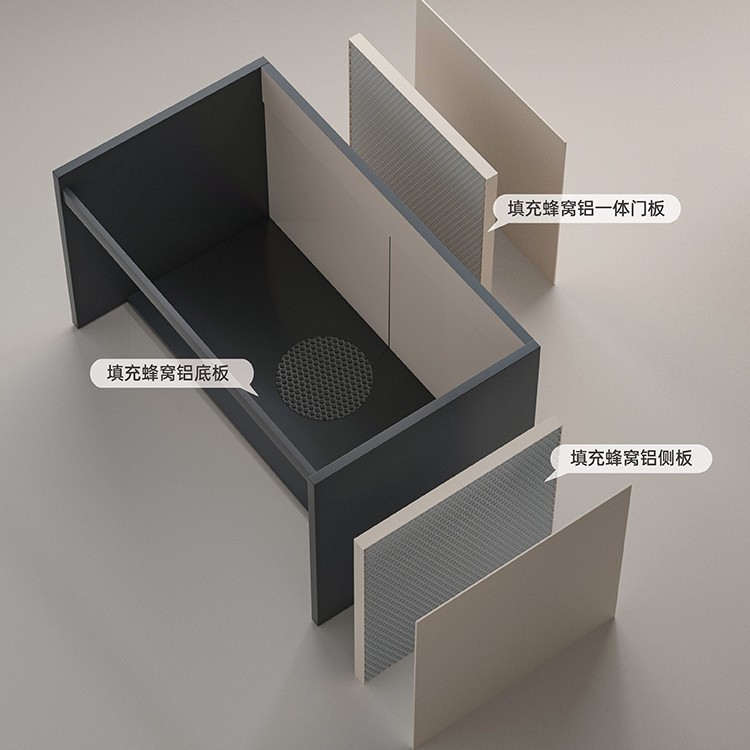 crema de aire de aluminio panal moderno y simple lavabo de mano lavabo de cara lavabo de cerámica integral gabinete de baño