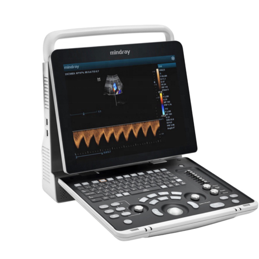 Mindray Z50 Imagen 3D/4d Color Doppler Ultrasonido de diagnóstico en la clínica del hospital