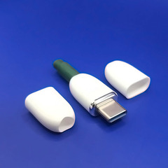 新型供給データ線玉石ケースusbプラスチック適用アップルアンドロイドタイプ-cプラスチックケース